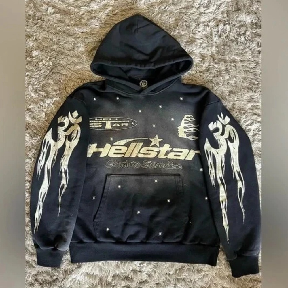 Black Hellstar Hoodies brand New